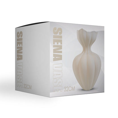 Siena vase 32cm - Cream