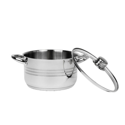 Gryde- og pandesæt - 5 dele