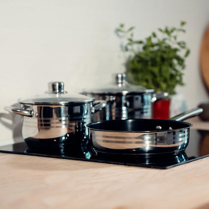 Gryde- og pandesæt - 5 dele