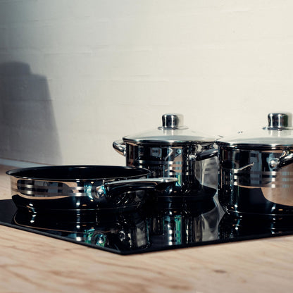 Gryde- og pandesæt - 5 dele