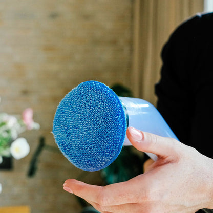 Sjö - Elektrisk rengøringsbørste med forlængerstang