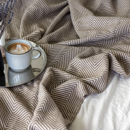 Nordis - Tæppe 170x120cm - brun