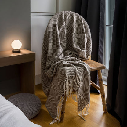 Nordis - Tæppe 170x120cm - brun