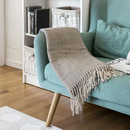 Nordis - Tæppe 170x120cm - brun