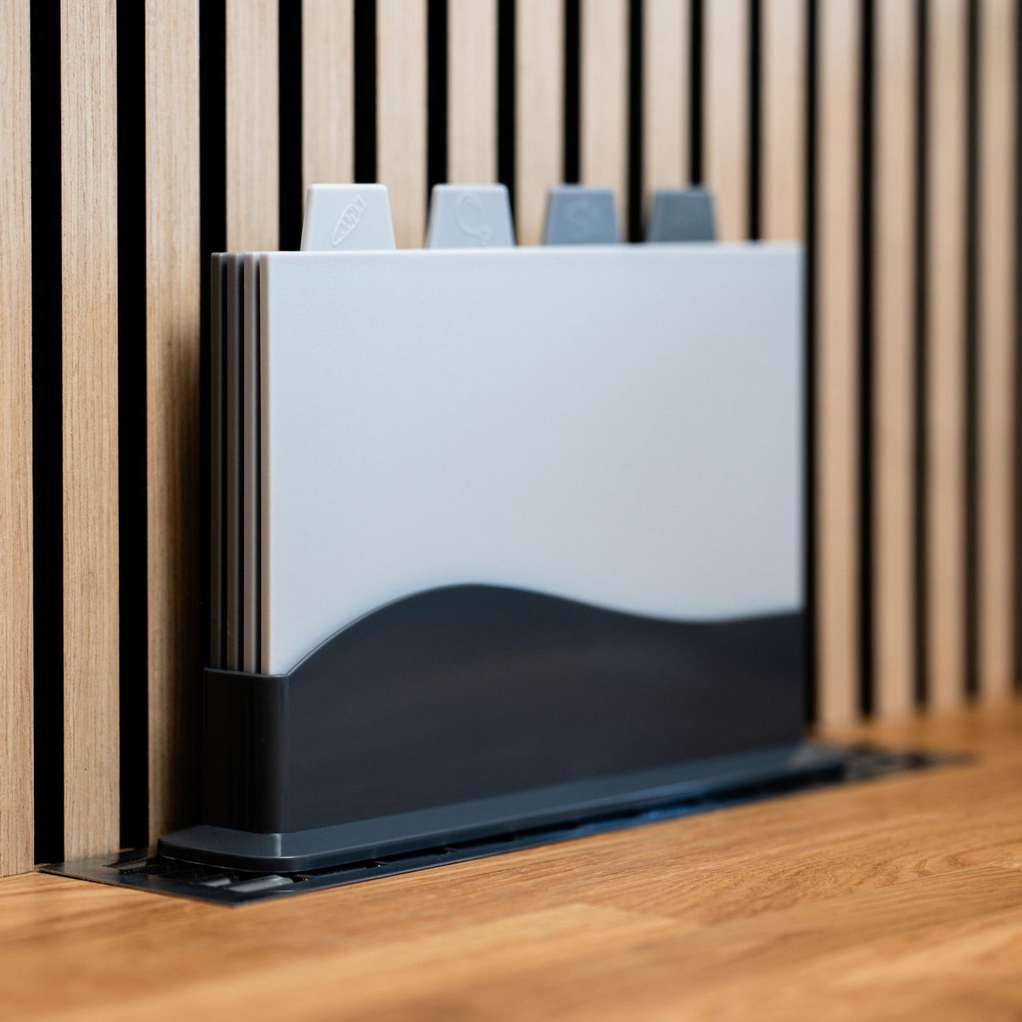 Skærebrætsæt 4 stk m. holder