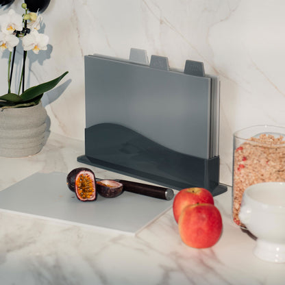 Skærebrætsæt 4 stk m. holder