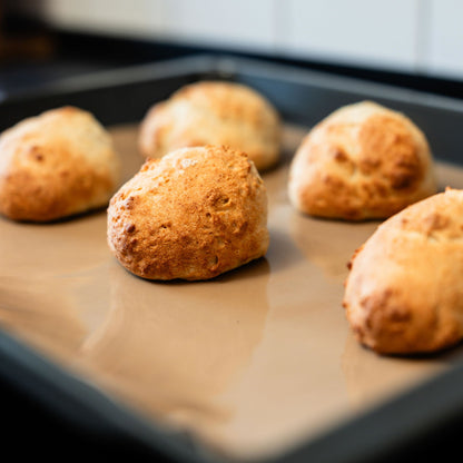 Genanvendelige silikone bagemåtter - 2 pak