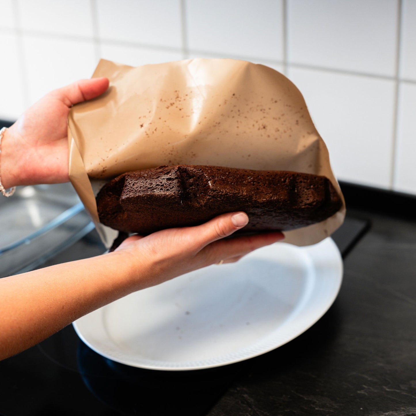 Genanvendelige silikone bagemåtter - 2 pak