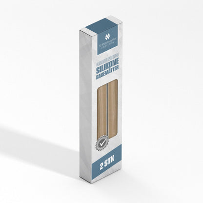 Genanvendelige silikone bagemåtter - 2 pak