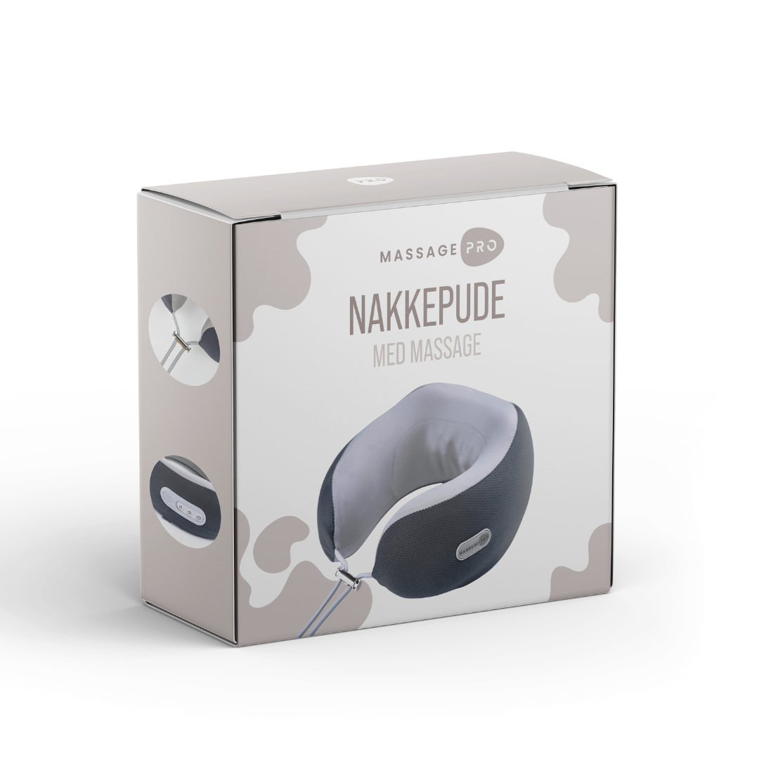 Nakkepude med massage