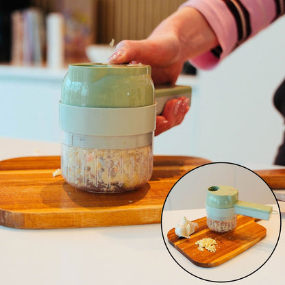 Håndholdt elektrisk grønssagsskærer