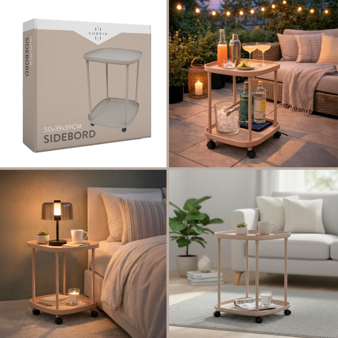 Nordis - Sidebord 50x39x39cm