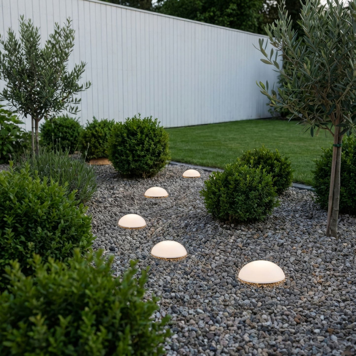 Samira Solar Halvkugle LED lampe - 5 pak