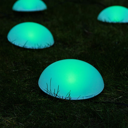 Samira Solar Halvkugle LED lampe - 5 pak