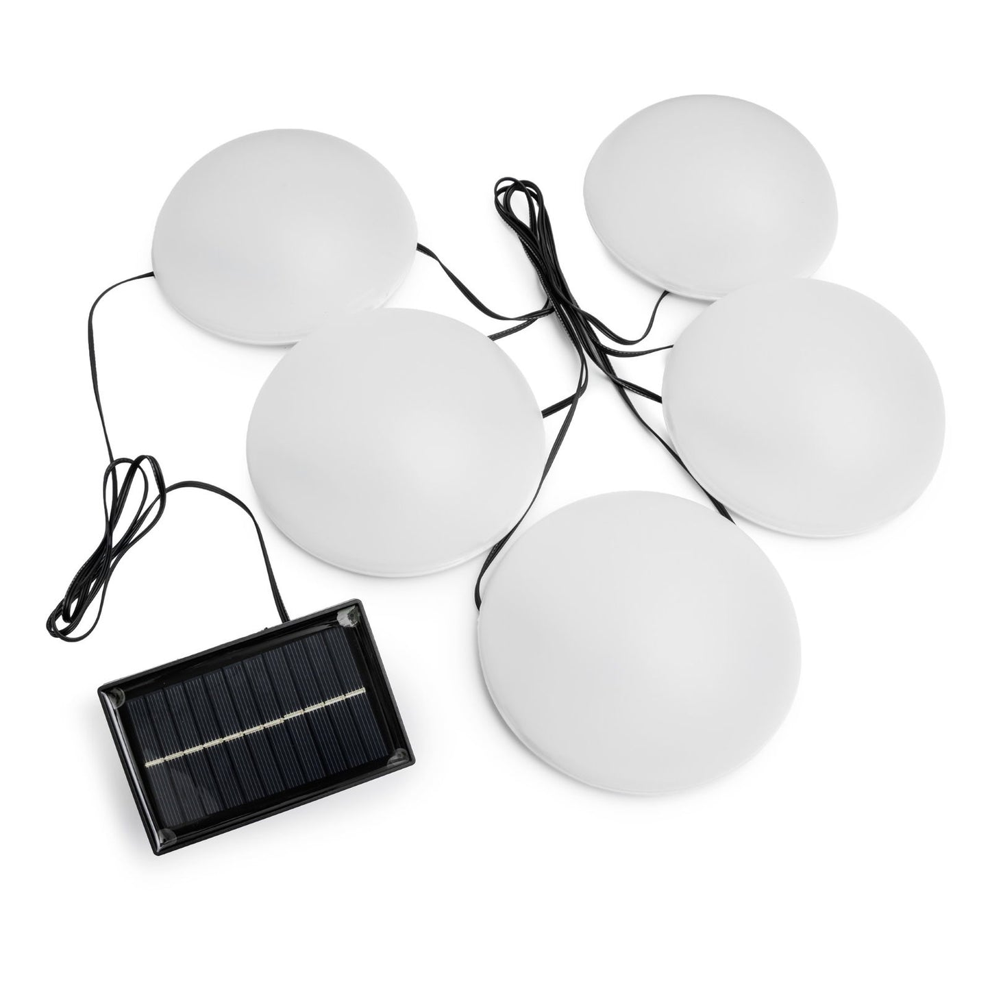 Samira Solar Halvkugle LED lampe - 5 pak