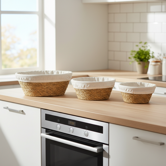 Brød og opbevaringskurve - 3 pak