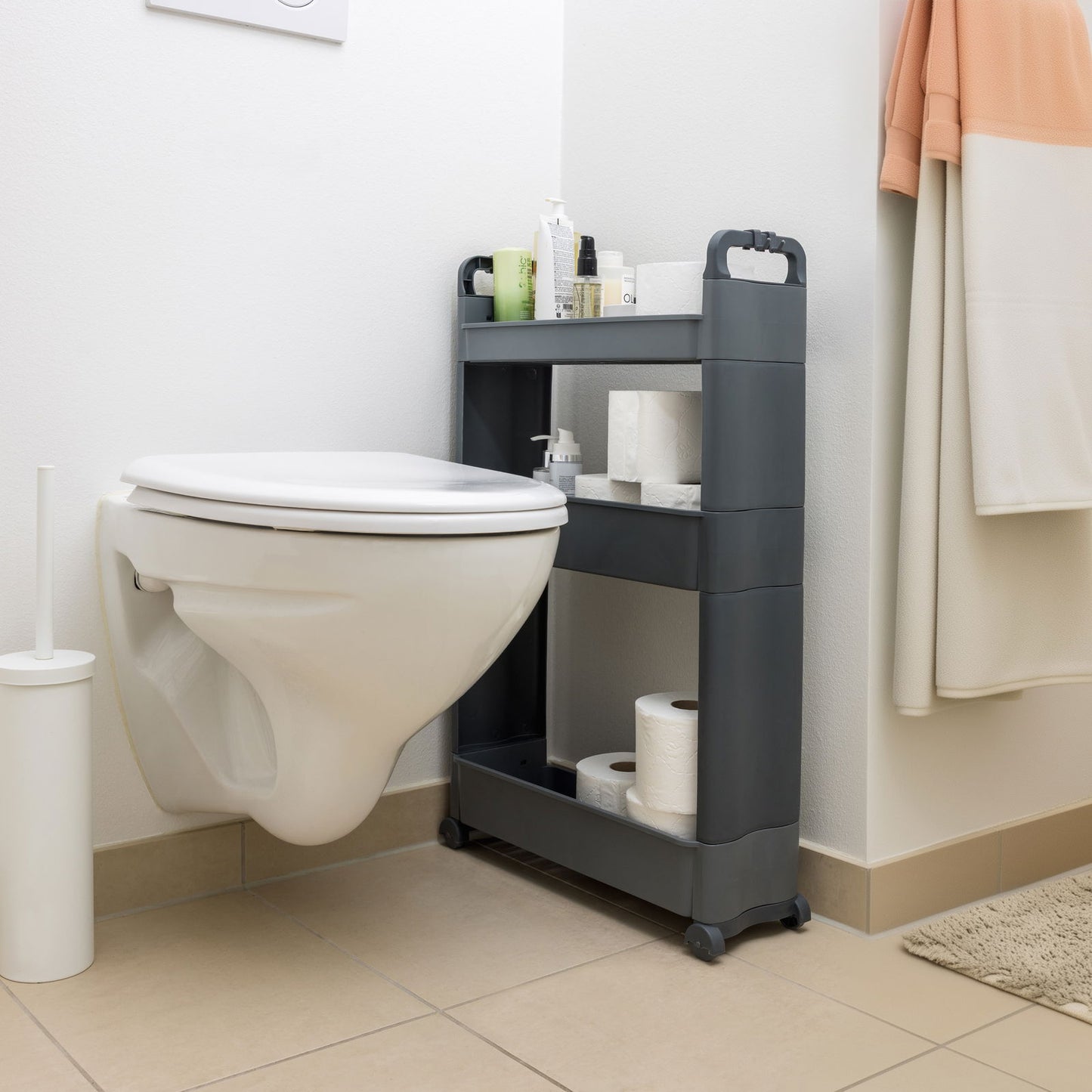 Rullebord med 3 niveauer