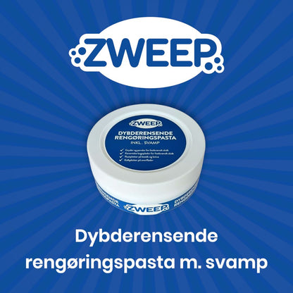 ZWEEP - Dybderensende rengøringspasta m. svamp