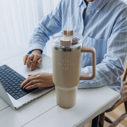 Nordis - Termokop m. sugerør 1200ml