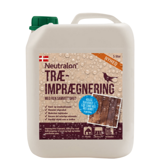 NEUTRALON TRÆIMPRÆGNERING 5 L KLAR TIL BRUG