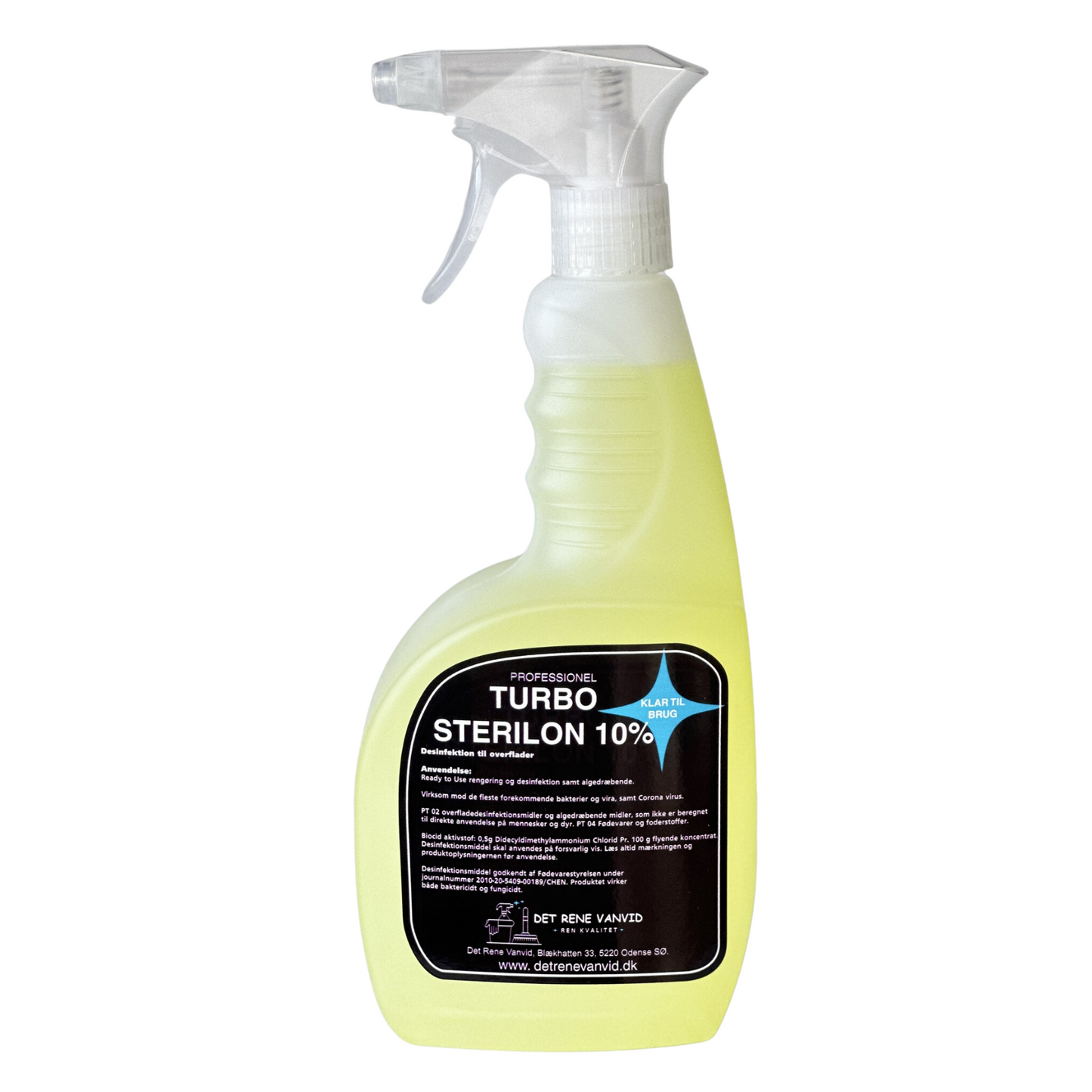 DET RENE VANVID (TURBO STERILON 10% 750 ML READY TO USE)