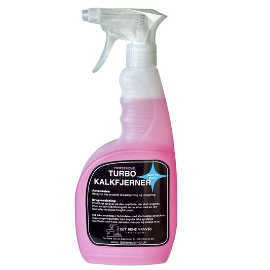 DET RENE VANVID (TURBO KALKFJERNER 750 ML READY TO USE)