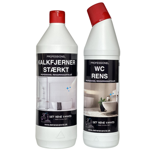 PROFESSIONEL -TOILETPAKKE MOD KALK