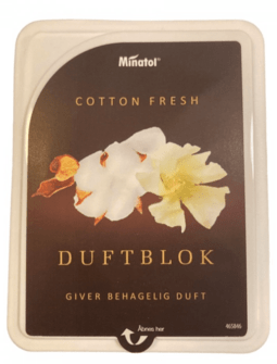 MINATOL DUFTFRISKER, COTTON FRESSH 120 G.