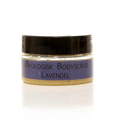 ØKOLOGISK - BODYSCRRUP MED LAVENDEL 50 GRAM