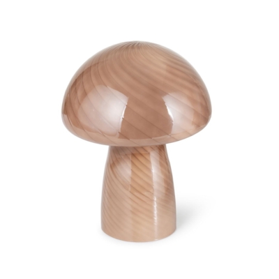 MUSHROOM BORDLAMPE BRUN