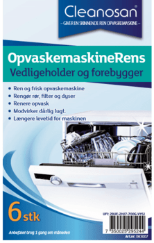 CLEANOSAN OPVASKEMASKINE RENS 6 STK.