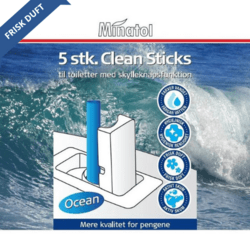 WC CLEAN STICKS OCEAN 5 STK.